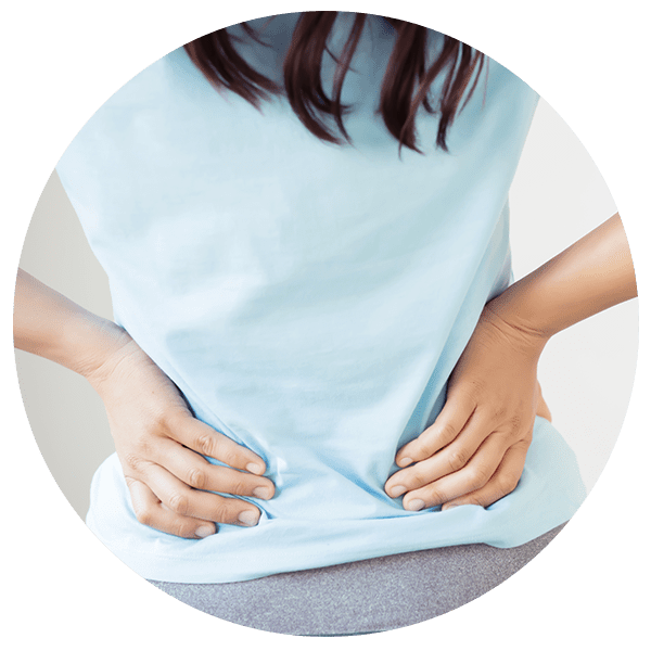 Relieve lower back pain with posture clothes